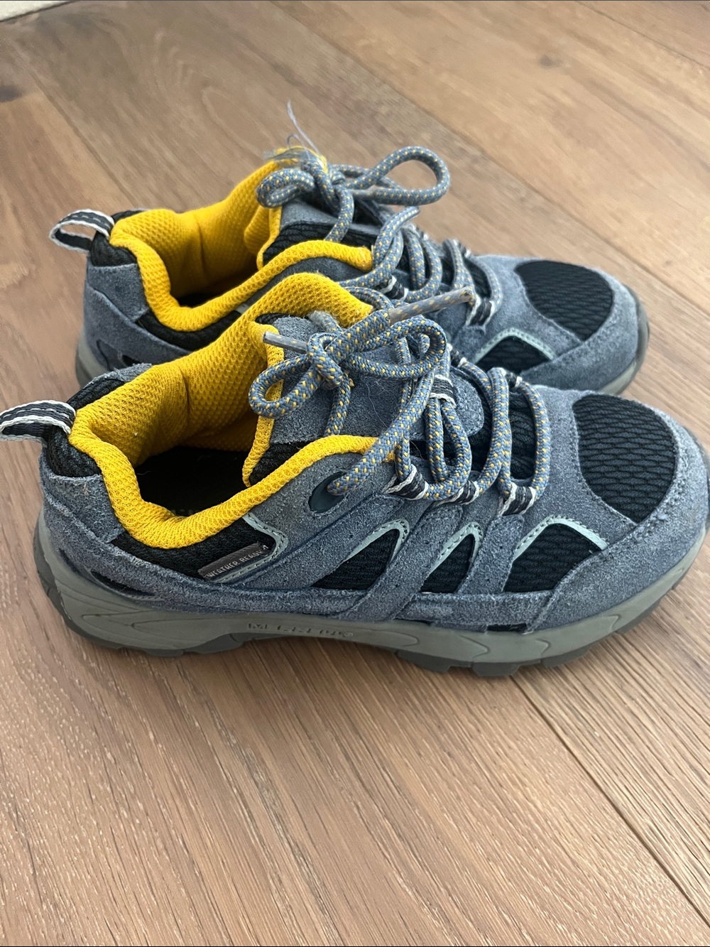 Boys size 1 Merrells